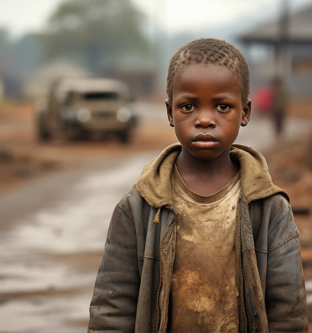 Bếp ăn bán trú cho trẻ em vùng sâu